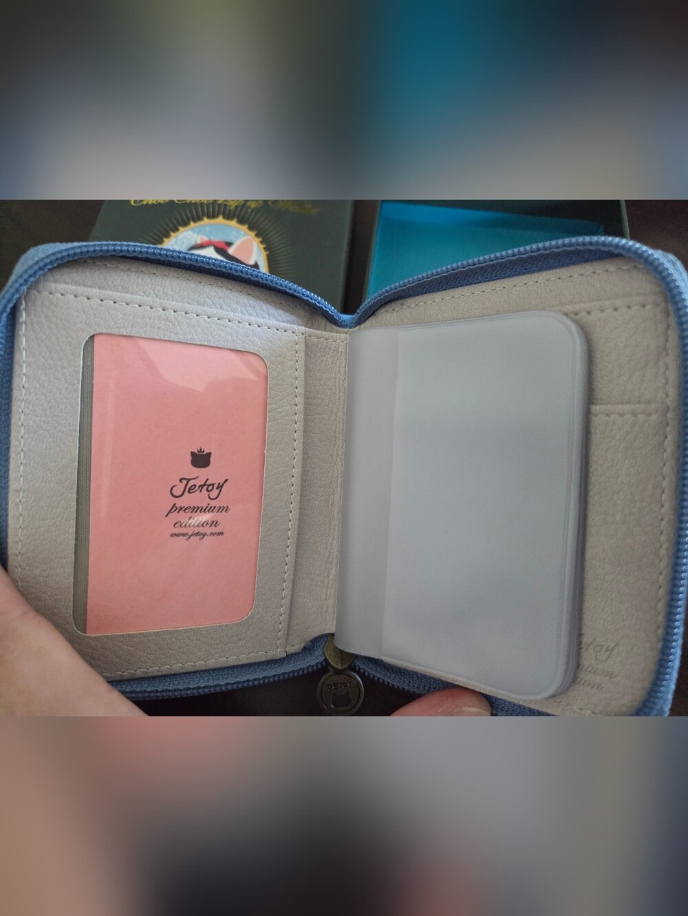 Jetoy Choo Choo Zip-Up Wallet - Picture 3 of 3